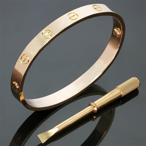 cartier bracelet rose